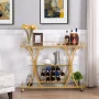 Forbin Metal Bar Cart - Image 3