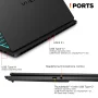 HP OMEN - Transcend 14" 120Hz 3K OLED Gaming Laptop - Intel Core Ultra 9 (2025) - 32GB Memory - NVIDIA GeForce RTX 5070 - 1TB SSD - Shadow Black - Image 4