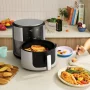 bella PRO - SmartCrisp 8-qt. Touchscreen Air Fryer - Stainless Steel - Image 3