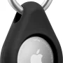 Insignia™ - Key Ring Case for Apple AirTag (2-Pack) - Black - Image 2