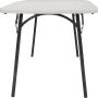 Cosco Products Diamond Series 300 lb. Weight Capacity Folding Table, 6' X 30", White - Image 4