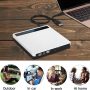 NOLYTH External CD DVD Drive with SD/TF Port Portable CD/DVD Burner USB 3.0/USB C CD/DVD +/-RW Optical Disk Drive Reader Disc Writer DVD Player for Laptop Mac PC MacBook Windows Linux OS - Image 6