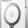 Speck - Presidio Perfect-Clear ClickLock Case with MagSafe for Apple iPhone 15 Pro Max - Clear/Chrome - Image 3