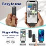 Ulanzi J12 Wireless Lavalier Microphone Audio Video Recording Mini Mic Plug Play For Smartphone Android iPhone Live Broadcast - Image 2