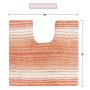100% Cotton Gradiation Collection Machine Washable 20x20, Coral - Image 3