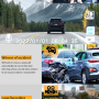 Dual Dash Cam Rear Front Video Recorder Auto Anti Theft 1080P Dashboard Camera - Image 5