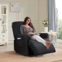 TAOCOCO Stretch Recliner Chair Slipcovers for Armchair, 4-Pieces Reclining Sofa Cover Black - Image 5