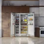 Thor Kitchen - 30 in. Wide 16.6-Cu. Ft. Built In Column Refrigerator - Custom Panel Ready - White - Image 4