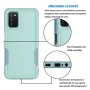 TakFox For Samsung Galaxy A03S Case,Full Body Heavy Duty Shockproof Hybrid Dual Layer Rubber Drop Protection Soft Bumper Rugged Protective Cover Case,Green - Image 4