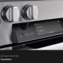 Miele - 30 in. Wide 4 Burner 4.6 cu. ft. Dual Fuel Freestanding Range - Stainless Steel - Image 4