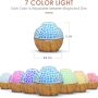 Essential Oil Diffuser, 120ml Small Aromatherapy Diffuser, Ultrasonic Diffusers for Essential Oil, Cool Mist Humidifier with 7 Color LED and Auto Off Safety, for Bedroom,Office, Study Room - Image 4