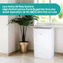 Hisense - 50 Pint Dehumidifier with 12 quarts Bucket Capacity - White - Image 3