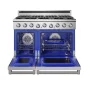 Thor Kitchen - 48 in. Wide 7 Burner 7.6 Cu Ft. Freestanding Double Oven Gas Range with Infrared Broiler - Stainless Steel - Image 3