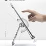 Tablet Stand Adjustable, Lamicall Phone Stand : Desktop Stand Holder Dock Compatible with Phone Xs Max XR, New iPad 2018 Pro 9.7, 10.5, Air Mini 2 3 4, Kindle, Accessories, Tab (4-13 inch) - Silver - Image 6