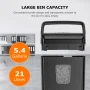 Bonsaii 10-Sheet Cross Cut Paper Shredder with 5.4-Gallon Wastebasket, C279-A - Image 4