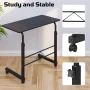 Zimtown Removable Laptop Table Stand Height Adjustable Computer Desk Sofa Bed Tray Black - Image 4
