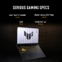 ASUS - TUF Gaming F16 16" 144Hz FHD+ Gaming Laptop - Intel Core i7-14650HX 2024- 16GB Memory- GeForce RTX 5060 - 512GB Storage - Jaegar Gray - Image 2
