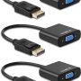 Display Port to VGA, EEEkit Gold-Plated DisplayPort to VGA Converter Adapter (Male to Female) for Computer, Desktop, Laptop, PC, Monitor, Projector, HDTV, HP, Lenovo, Dell, ASUS and More - Image 4