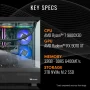 Thermaltake - LCGS View 9897X-270 Gaming Desktop AMD Ryzen 7 9800X3D 2024, 32GB Memory AMD Radeon RX 9070 XT 2TB NVMe M.2 - Black - Image 2