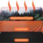 iCasso Heated Mouse Pad, Electric Warm Desk Pad with 3 Heating Levels & 3 Auto Shut-Off Levels for Computer Keyboard, 31.5" x 13" Large Safe Desk Mat Hand Warmer for Home Office Work (Forest) - Image 4