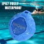 EBODA Bluetooth Shower Speaker, IP67 Waterproof Portable Speaker, Wireless Mini Speaker with Microphone, Lightweight, Supports Floating for Bathroom, Outdoors, Pool, Bike, Kayaking - Blue - Image 6