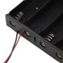 18650 Battery Charging 4 BAY Cell Holder PCB Solder With Wire Lead - Image 4