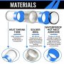 200PC Solder Seal Sleeve Heat Shrink Butt Wire Connectors Terminals Waterproof - Image 4