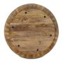 Goa 36 in. Natural Round Wood Top Coffee Table - Image 6