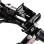 GUB Plus 15 Bicycle & Motorcycle Phone Mount, Alloy Bike Phone Holder with 360° Rotation Adjustable,Aluminum foriPhone 11 12 Pro Max Mini X XR Xs 8 Plus, Samsung S20 GPS Mount for 4-7Inch (Black) - Image 4