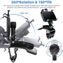 Universal 360° Car Phone Mount Holder For Cell Phone Samsung Galaxy iPhone - Image 4