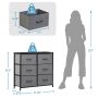 Dressers for Bedroom Wide Fabric 6/8/9 Drawer Double Dresser Storage Chest Tower - Image 4