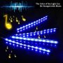 Car LED Strip Light,4pcs 48LED Multicolor Music Car Interior Under Dash Lights with Waterproof and Sound Active Function, DC 5V (USB Port) - Image 2