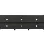 Mainstays Adjustable Shelf TV Stand for TVs up to 70 in, Black Finish - Image 3