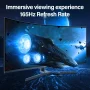 Gawfolk 34 Inch Curved Gaming Monitor 165hz Ultrawide, WQHD 3440x1440, Screen PC Computer, 1500R,21:9 - Image 2