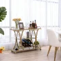 Forbin Metal Bar Cart - Image 2