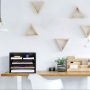 eMerit Wood Desktop Organizer Paper Storage Letter Tray File Sorter for Home Office,Black - Image 4