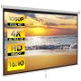 100'' Projector Screen 16:10 4K HD Projector Movies Screen for Home Theater - Image 1