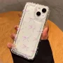 Cute Pink Heart Bow Phone Case for IPhone 17 16 15 14 13 12 11 Pro Max 13 12 Mini 17Air 16e Shockproof Soft Clear Cases Coque - Image 5