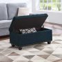 Convenience Concepts Designs4Comfort 7th Avenue Storage Ottoman Bench - Image 2