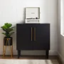 Everett Accent Cabinet Matte Black - Image 3