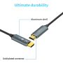 Twozoh Fiber Optic HDMI Cable 50FT, 4K Fiber HDMI to HDMI Cable 4K/60Hz (4:4:4 HDR10 HDCP2.2) 1440p 144Hz 18Gbps High Speed UHD Fiber HDMI Cord(10M) - Image 4