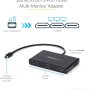 StarTech.com 3-Port Multi Monitor Adapter - Mini DisplayPort to HDMI MST Hub - Triple 1080p/Dual 4K 30Hz - Video Splitter for Extended Desktop Mode on Windows Only - mDP 1.2 to 3x HDMI (MSTMDP123HD) - Image 2