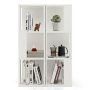 3-Tier 6 Cube Freestanding Bookcase with Anti-toppling Device - Image 3