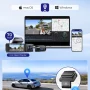 AZDOME 4K Dash Cam M550 Max Built-in GPS Wifi Camera Car DVR 3.18”Screen Night Vision 24H Parking Monitor Support Rear Cam - Image 5