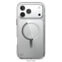 Speck - Presidio Perfect Clear with MagSafe Case for Apple iPhone 17 Pro - Clear/Silver - Image 1