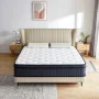 Queen Mattress, 10 Inch Memory Foam Mattress in a Box, Individual Pocket Spring Mattress with Motion Isolation and Pressure Relief, Medium Firm, CertiPUR-US - Image 1