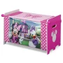 Minnie Mouse Toy Box with Retractable Fabric Top by Delta Children, Pink - Image 4