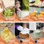 Mixing Bowls with Airtight Lids, AOKIWO 32Pcs Stainless Steel Nesting Non-Slip Bottoms Mixing Serving Bowls Set wtih 3 Grater & Tools Gadgets, 7/4/2.5/2/1.5/1QT Metal Salad Bowls for Serving Preppi - Image 5
