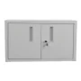 25 in. x 13 in. 16 Capacity Tablet Wall Charging Box in Gray - Image 1