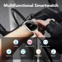 Smart Watch Fits for Android and iPhone, IP68 Waterproof Smartwatch for Women Men 100+ Sports Modes 1.91-inch Fitness Tracker, Smart Watch with Bluetooth Call(Answer/Make Calls), for Gift White - Image 4